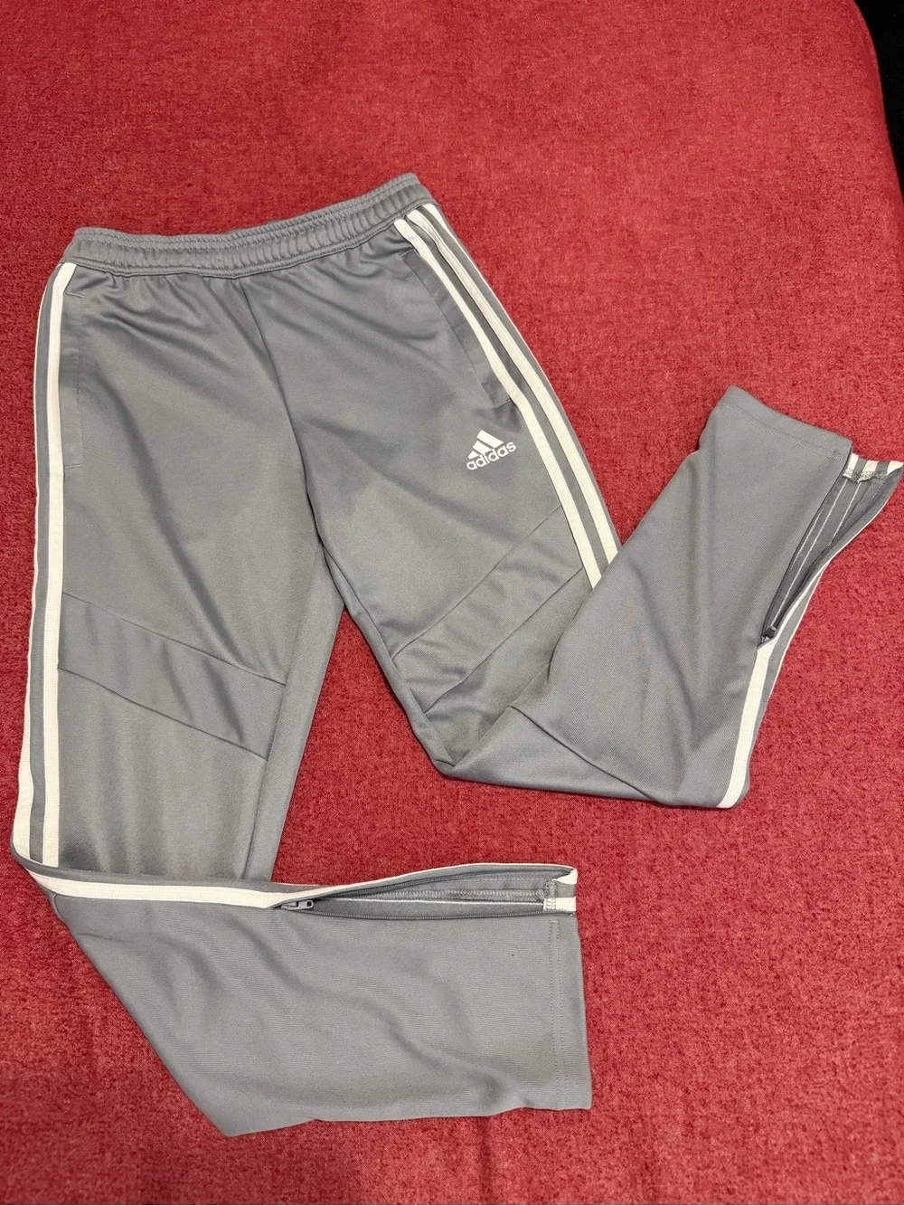 Adidas Gray Jogger Pants for Kids